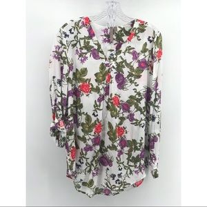 Brina & Em floral blouse
